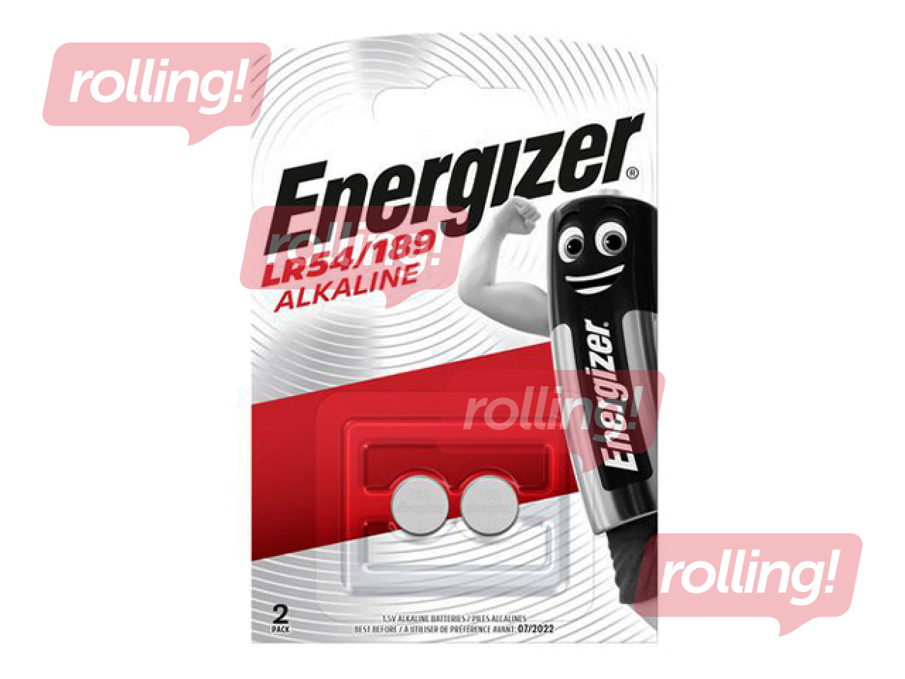 Baterijas Energizer, LR54, 2 gab. 