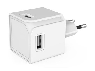 Lādētājs Allocacoc USBcube Original, 4 x USB-A, balts