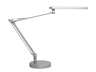 Galda lampa Unilux Mambo LED, sudraba