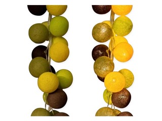 Elektriskā lampiņu virtene Cherry Picking 35 bumbas, Zaļais āboliņš