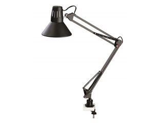 Galda lampa Alco, melna