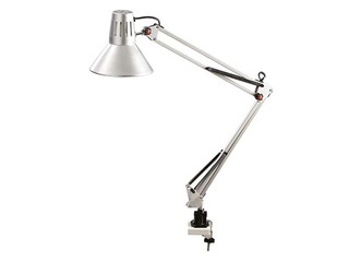 Galda lampa Alco, sudraba