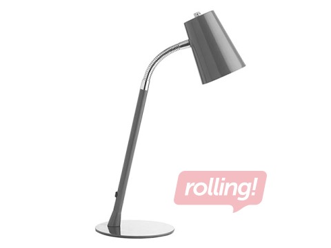 Galda lampa Unilux Flexio LED, pelēka