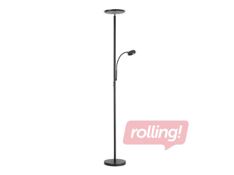 Stāvlampa Hans 22W/4W, melna