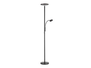 Stāvlampa Hans 22W/4W, melna