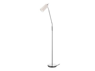 Stāvlampa Lee, mat.niķeļa/pelēka