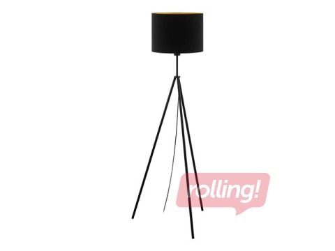 Stāvlampa Scigliati, melna/zelta