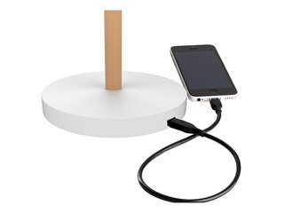 Galda lampa Vicky LED, balta