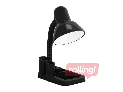 Galda lampa IDOL, E27, LED, 15W, melna