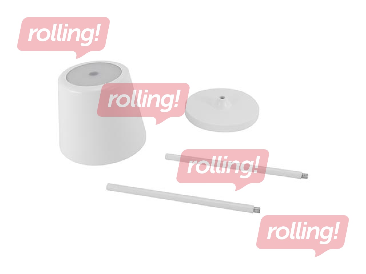 Galda lampa TOGA, LED, balta