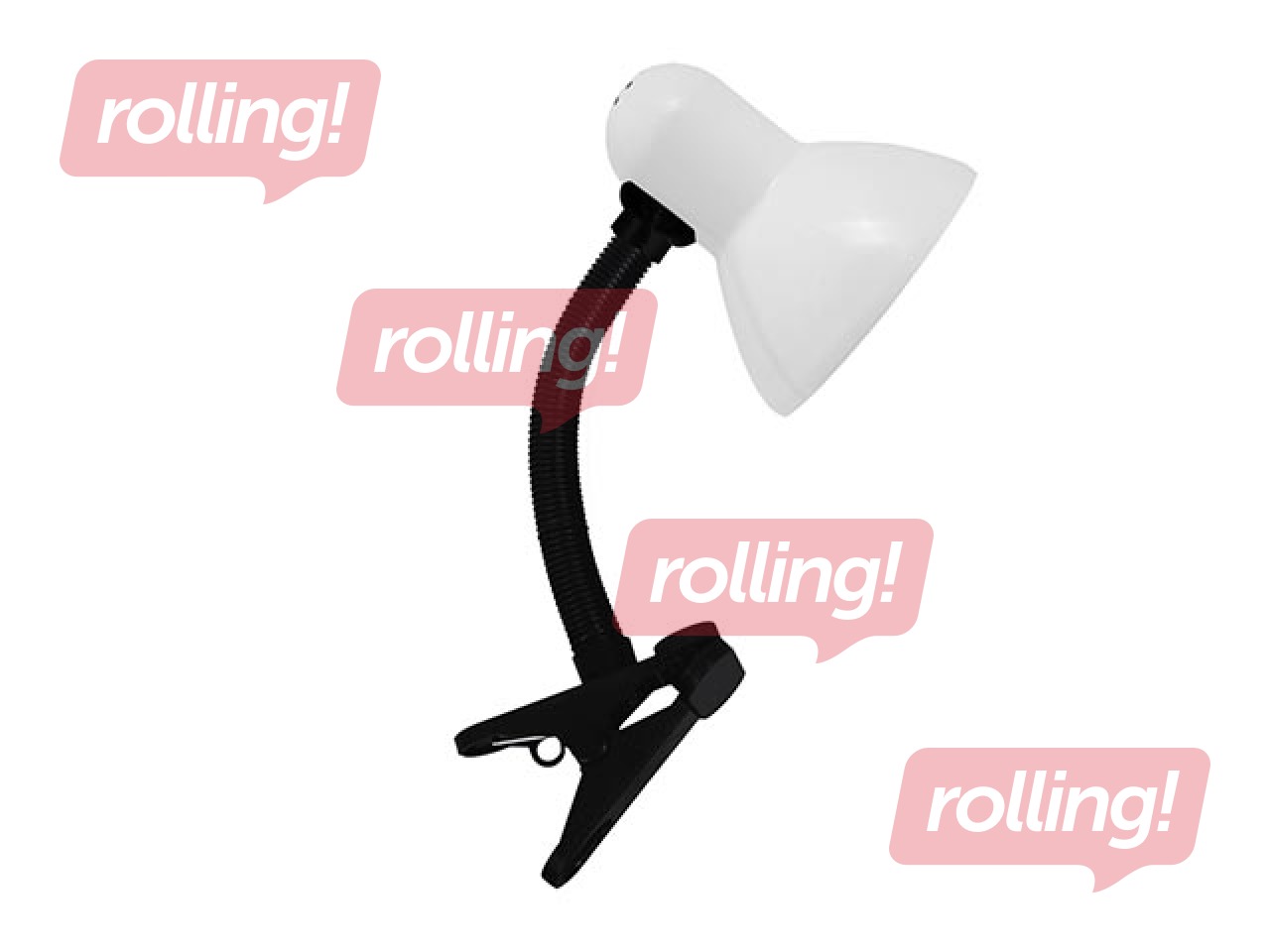 Galda lampa TOLA, E27, LED, 40W, balta