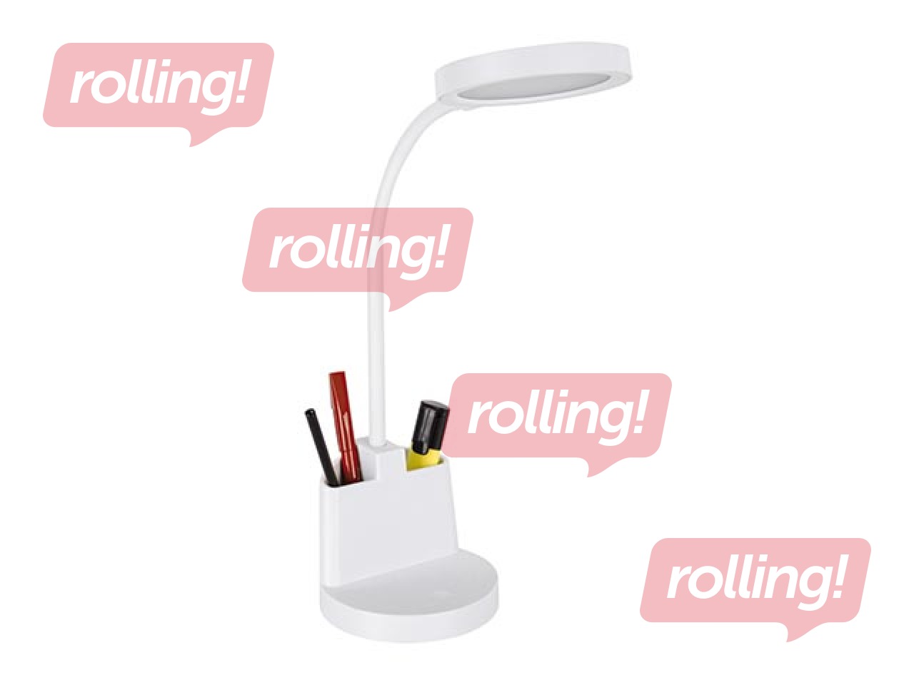 Galda lampa LABOR, LED, 8W, balta