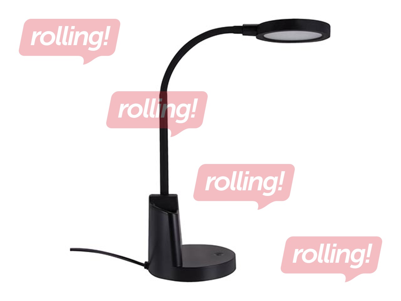 Galda lampa LABOR, LED, 8W, melna