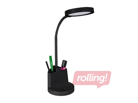 Galda lampa LABOR, LED, 8W, melna