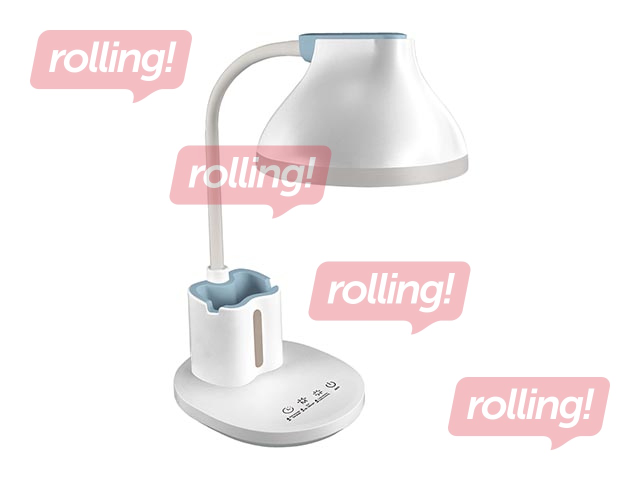 Galda lampa DERBA, LED, 7W, balta