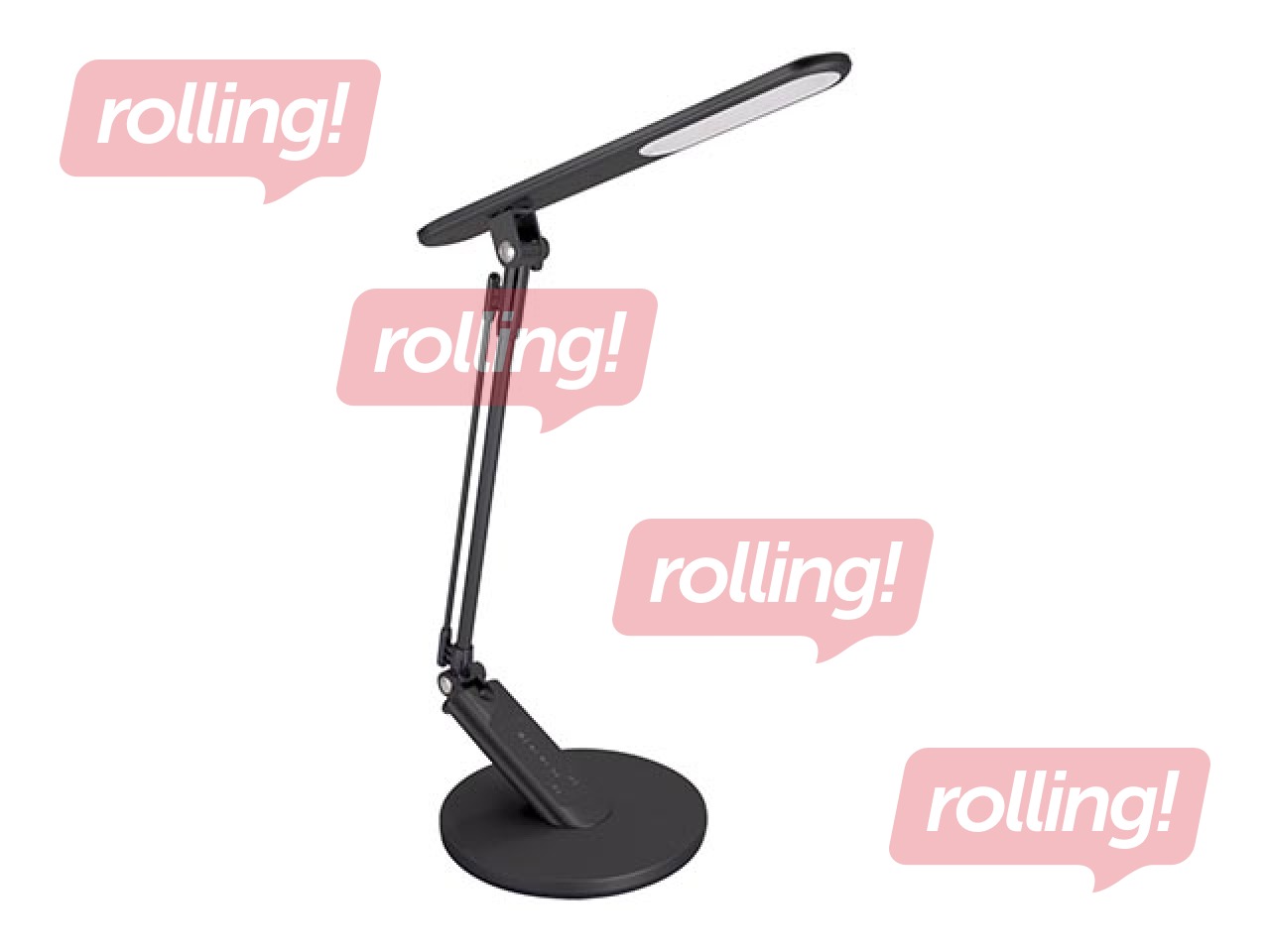 Galda lampa RAMZES, LED, 7.5W, melna