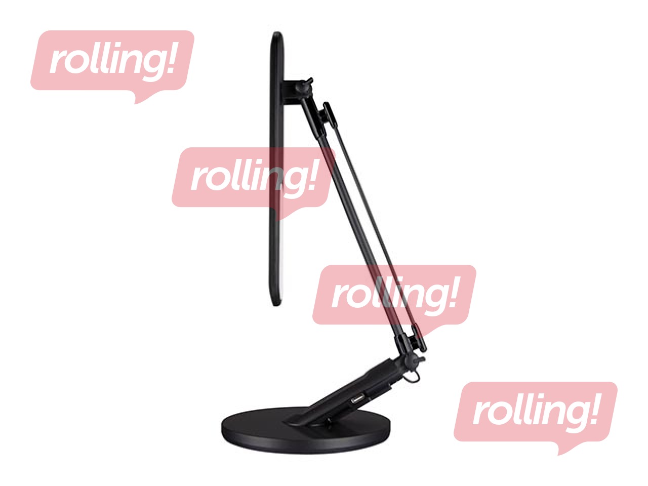 Galda lampa RAMZES, LED, 7.5W, melna