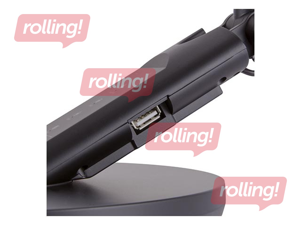 Galda lampa RAMZES, LED, 7.5W, melna