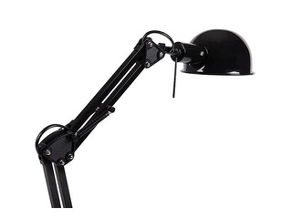 Galda lampa PIXA, E14, 10W, melna