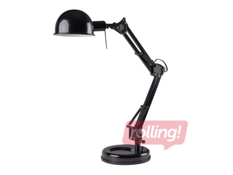 Galda lampa PIXA, E14, 10W, melna