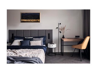 Stāvlampa EVALO FL, 3xGU10, 10W, melna