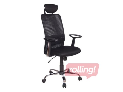 Biroja krēsls Apollo Top, melns