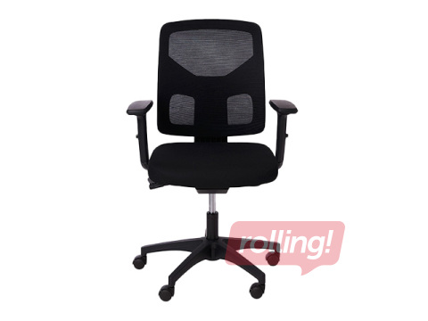 Biroja krēsls, Sun-Flex, Officechair Mesh, melns