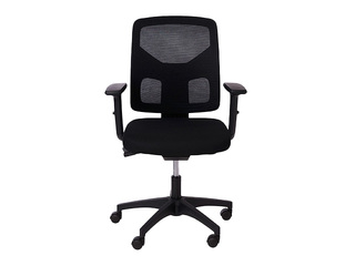 Biroja krēsls, Sun-Flex, Officechair Mesh, melns