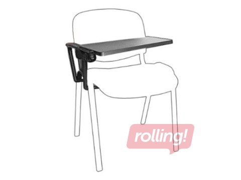 Papildgalds apmeklētāju krēslam Iso (rokturis + galds + piestiprināmās detaļas)