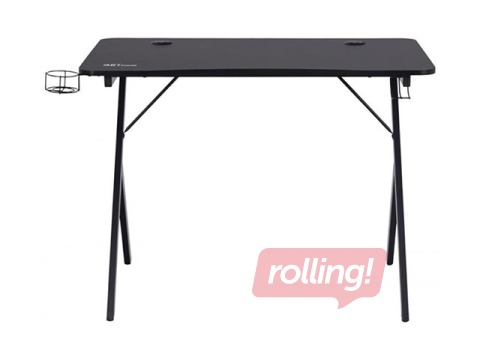 Datorgalds Mario, melns, 100x60xH75cm