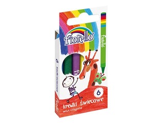Vaska krītiņi Fiorello, 6 krāsas