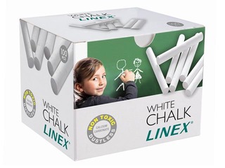 Krīts Linex,100 gab., balti