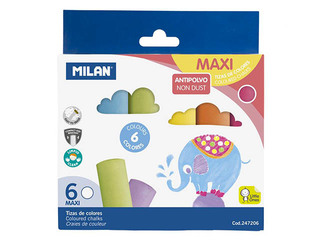 Krīts Milan Maxi, 6 gab., krāsaini