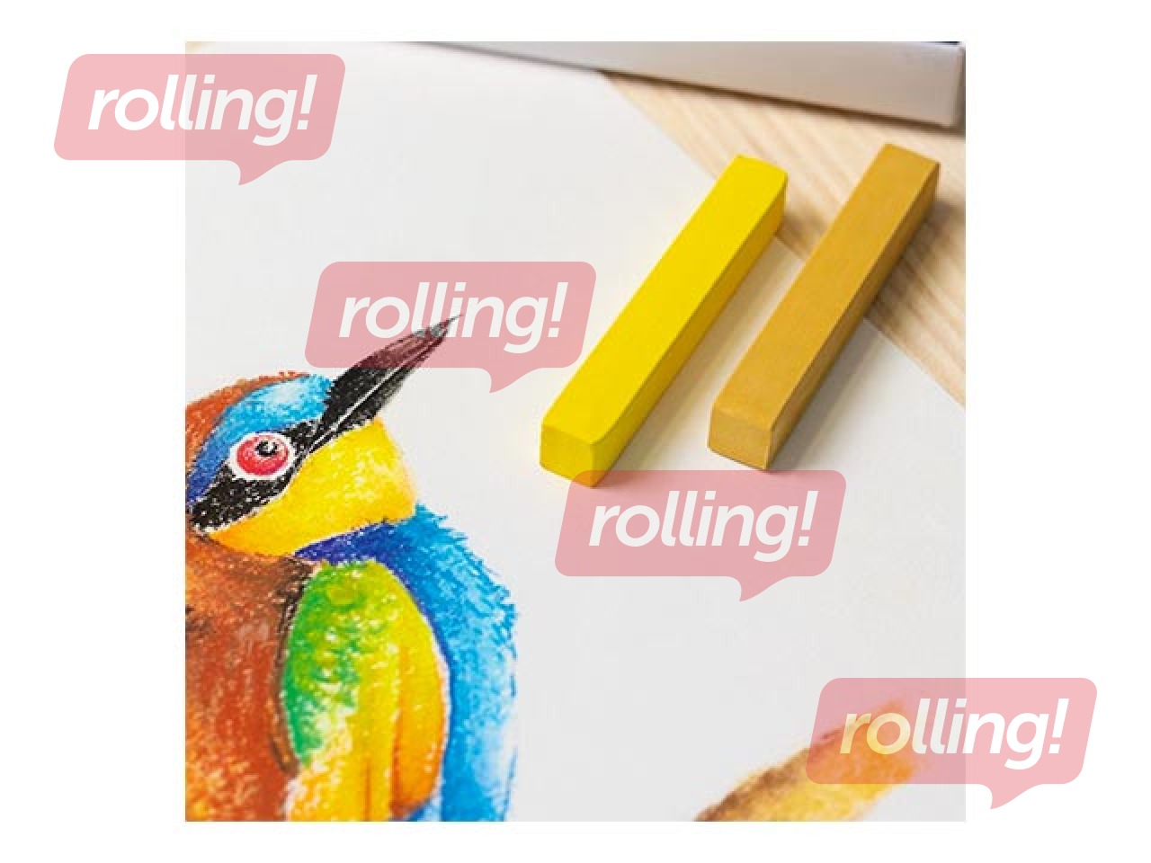 Pasteļkrītiņi mīkstie Milan Art, 24 krāsas