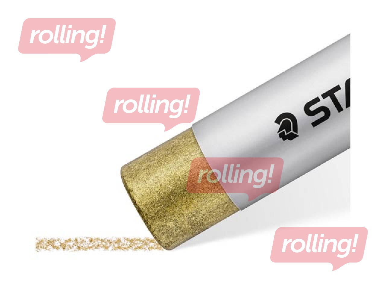 Eļļas krītiņi Oil Pastels Staedtler 2420M, 6 metāliskas krāsas