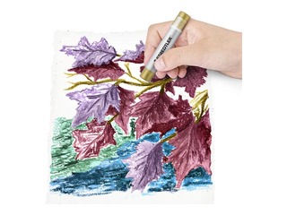 Eļļas krītiņi Oil Pastels Staedtler 2420M, 6 metāliskas krāsas