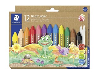 Vaska krītiņi Noris junior Staedtler 224, 12 krāsas