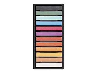 Pasteļkrītiņi mīkstie Milan Art, 12 metāliskas krāsas