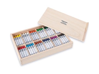 Vaska krītiņi Creall, 12 krāsas, 144 gb.