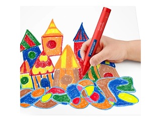 Vaska krītiņi Staedtler, Noris Super jumbo 226, 8 krāsas