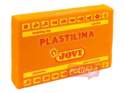 Plastilīns Jovi, 350g, oranža krāsa