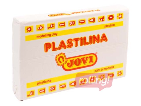 Plastilīns Jovi, 350g, balta krāsa