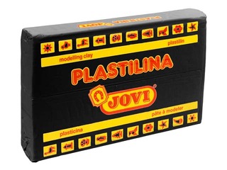 Plastilīns Jovi, 350g, melna krāsa
