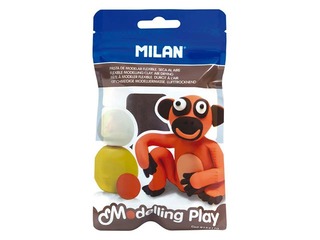 Veidošanas masa Milan, brūna, 100g