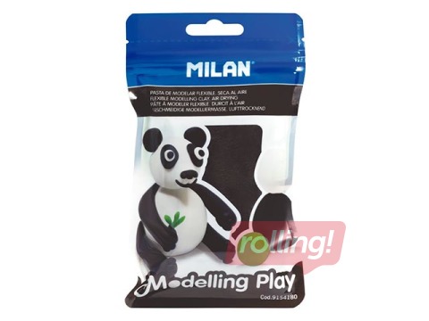 Veidošanas masa Milan, melna, 100g