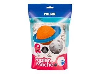 Modelēšanas masa papjē-mašē Milan, balta, 200g.
