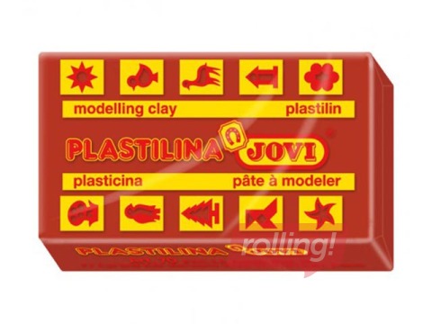 Plastilīns Jovi, 50g, brūna krāsa