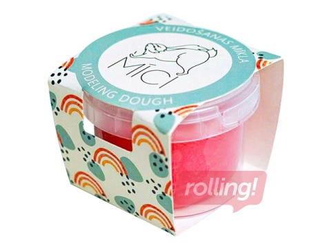 Plastilīns - modelēšanas masa Mīci, 120g, spilgti rozā krāsa