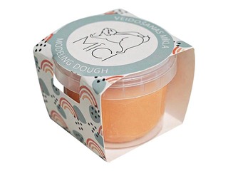 Plastilīns - modelēšanas masa Mīci, 120g, persiku oranža krāsa