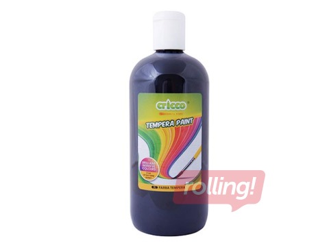 Guaša Cricco 500 ml, melna krāsa